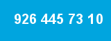 926 445 73 10 926 445 73 10